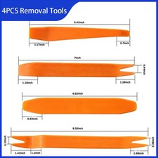 4 teilig Autoradio Demontage